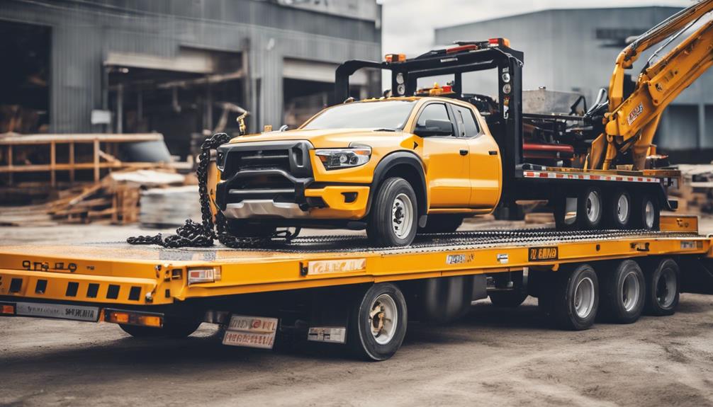 affordable construction machinery towing