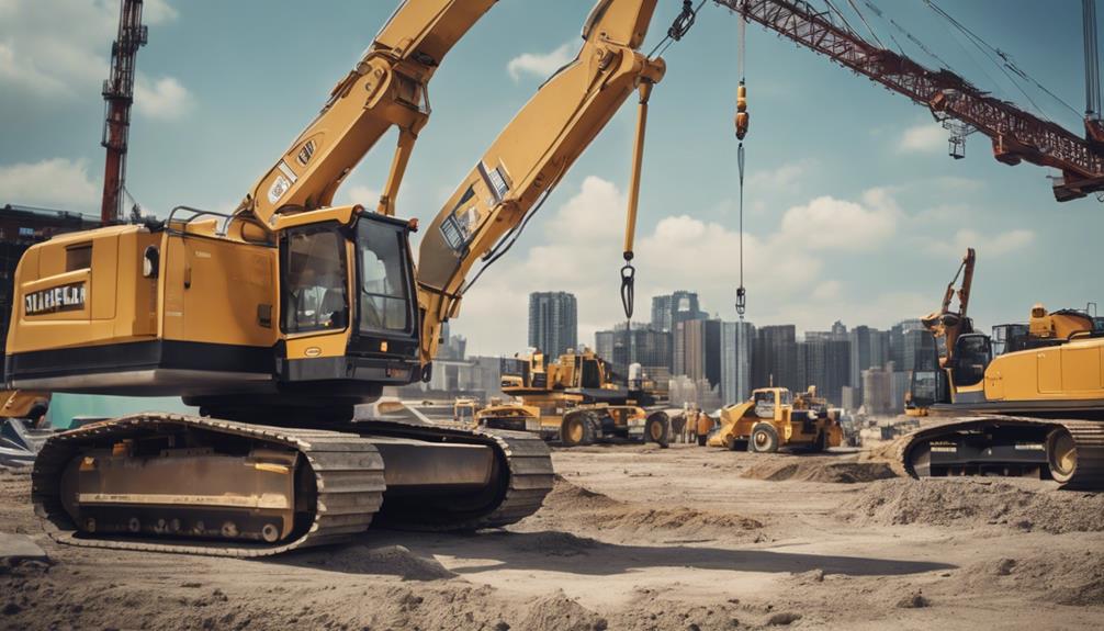 construction equipment rental services