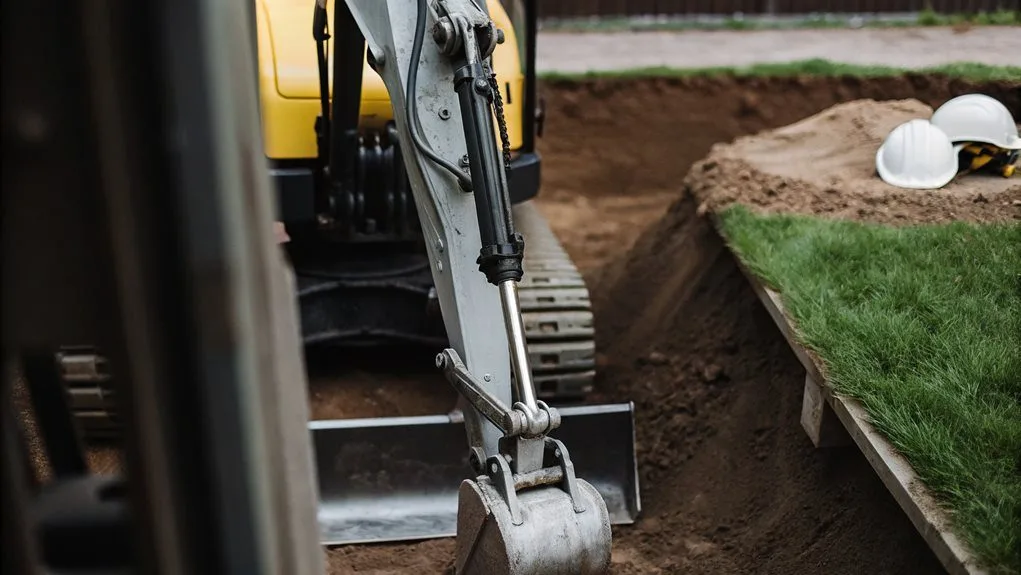is mini excavator suitable