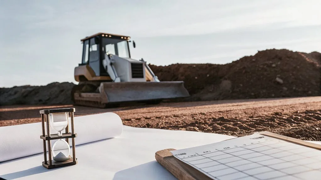 minimum bulldozer hire period