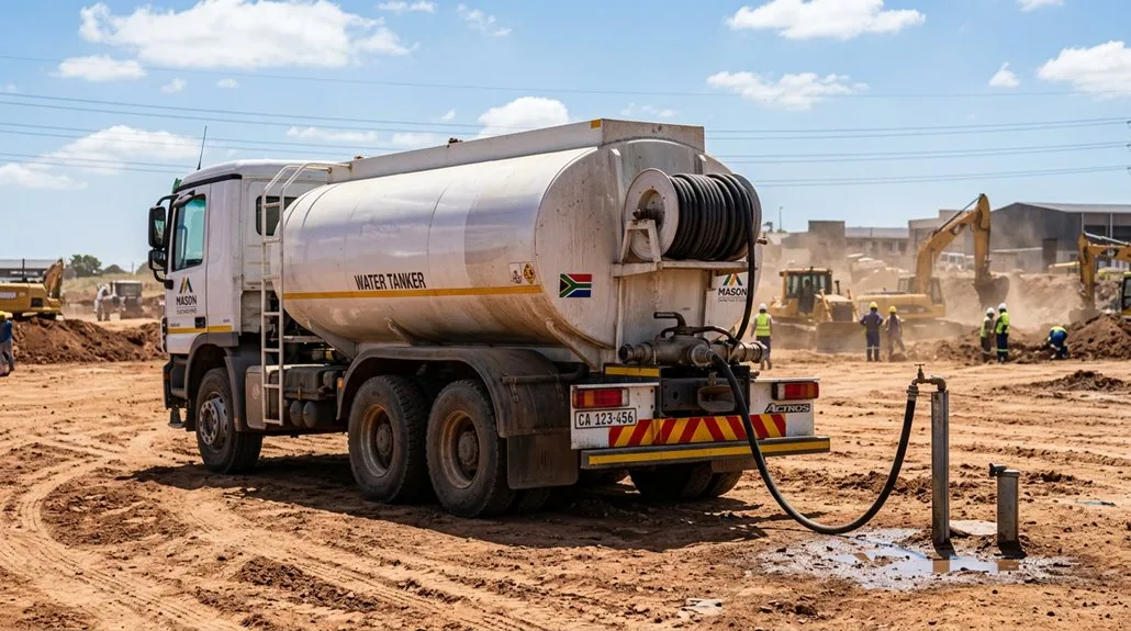 mobile water tanker services
