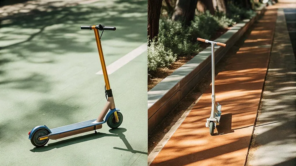 pedestrian vs ride on rollers