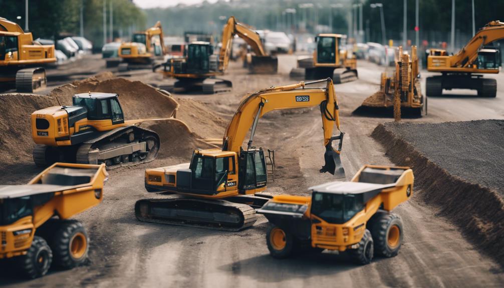 plant hire for roadworks