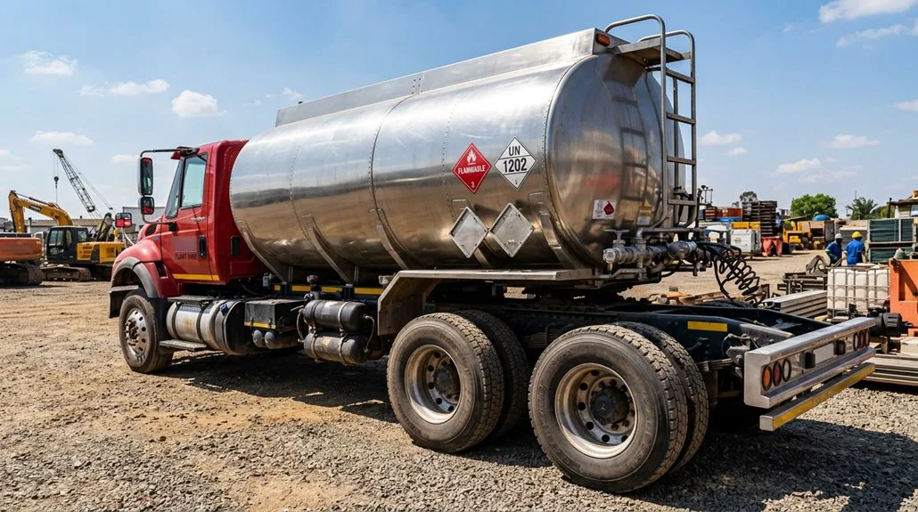 tanker lorry safety checklist